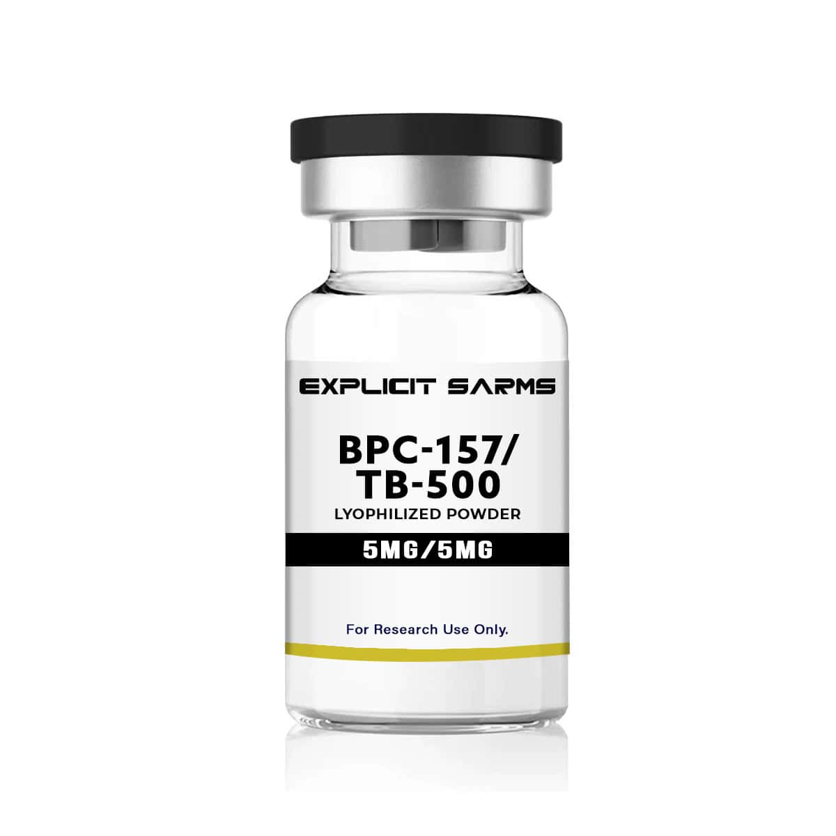 Premium SARMS BPC-157 TB-500 for research, lyophilized powder, 5MG/5MG, designed to support muscle recovery and joint health, ideal for performance enhancement research.