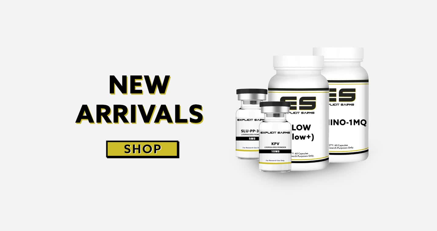 Sarms supplements and research chemicals from Explicit Sarms, including selective androgen receptor modulators (SARMs) for muscle growth. High-quality SARMs for fitness and performance enhancement.